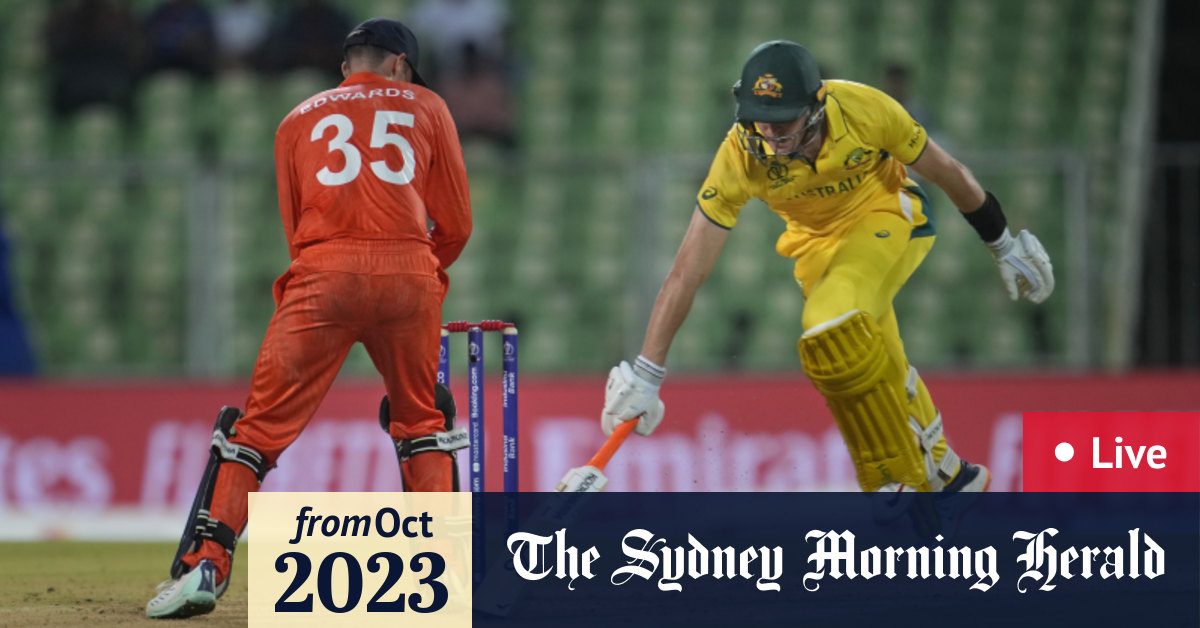 Cricket World Cup 2023 Live Updates Australia V Netherlands Results Scores Time Program 0835